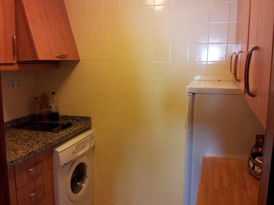 Puedes usar la cocina