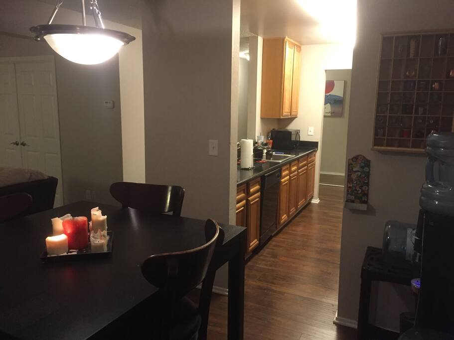 Dining room looking into the Kitchen