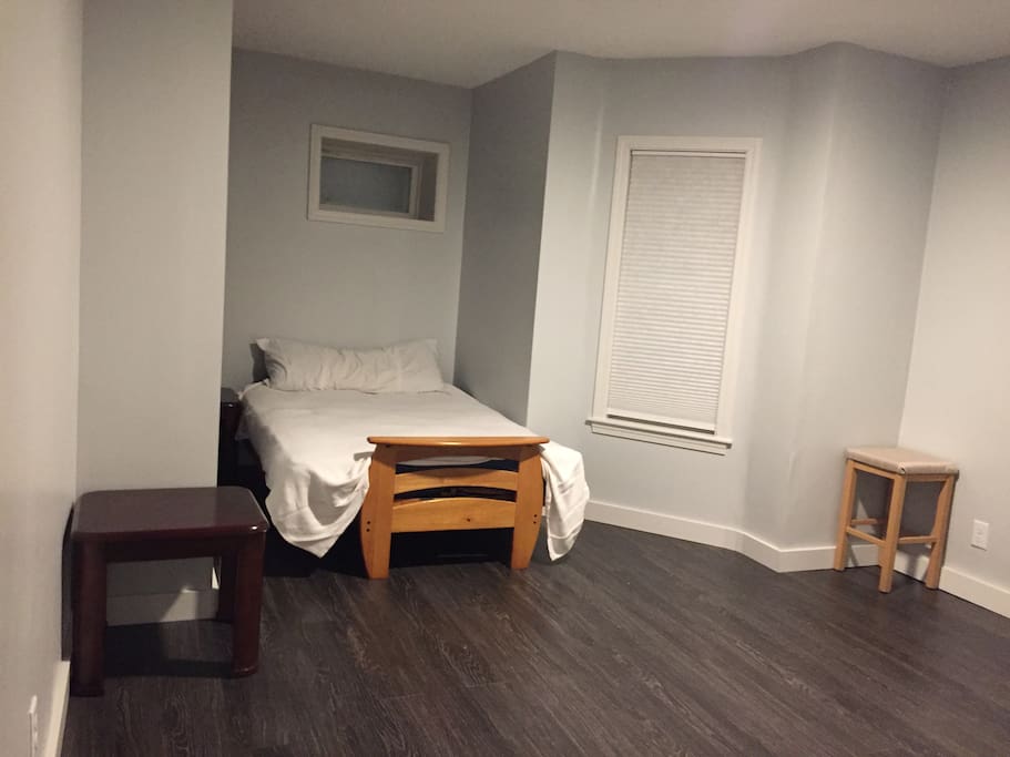 Back of the bedroom
