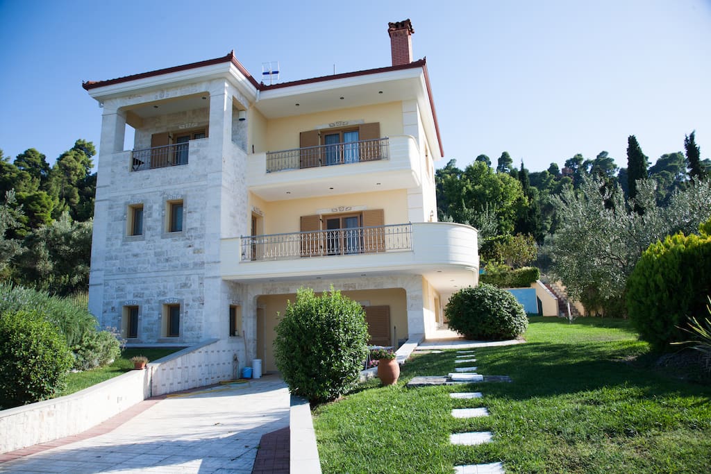 View of the house and the forest (2)