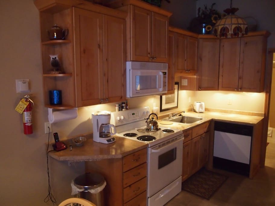 Fully stocked Kitchen