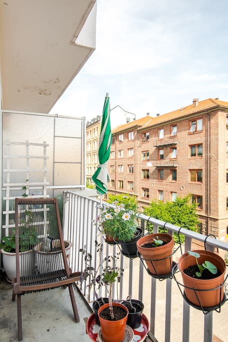 The balcony