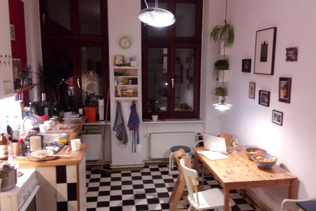 Center of the flat, the kitchen