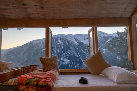 GlampEco Stays Manali风景优美的宿舍， 2650米