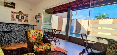 Lazer and family comfort 5 minutes from the beach