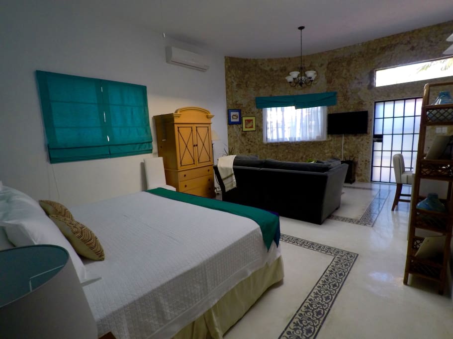 Beautifully decorated with a touch of luxury.