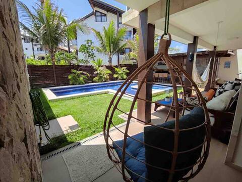 Taiba Beach Resort - Casa duplex piscina e jacuzzi