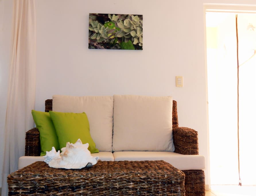 Comfy couch living room