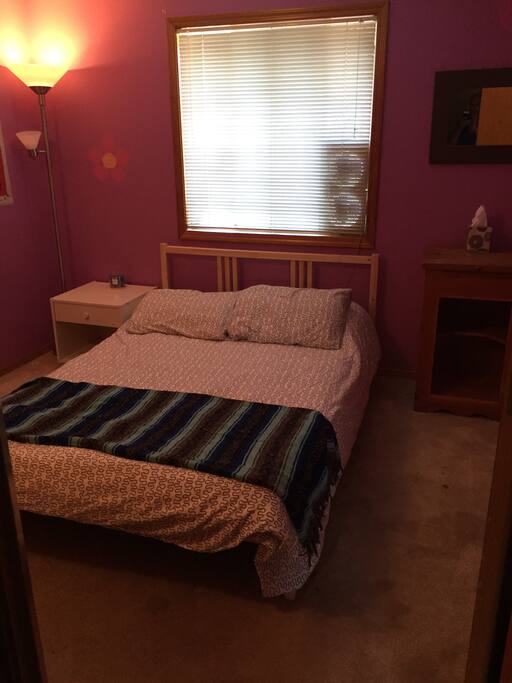 Bedroom sleeps 2 with double bed memory foam mattress