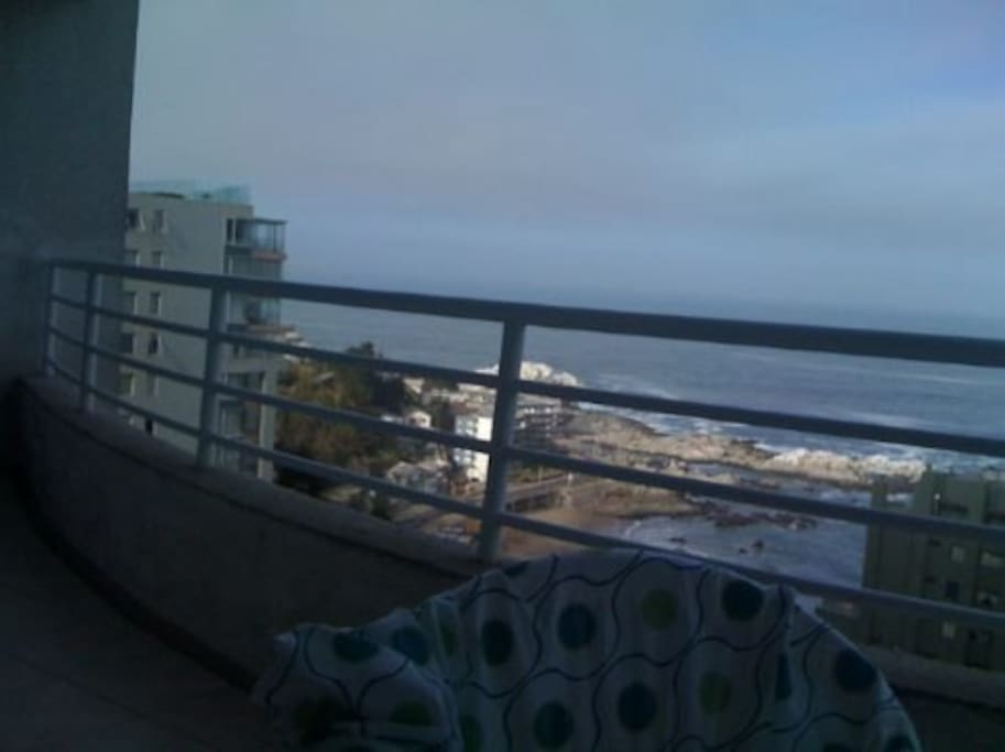 vista de la terraza del departament