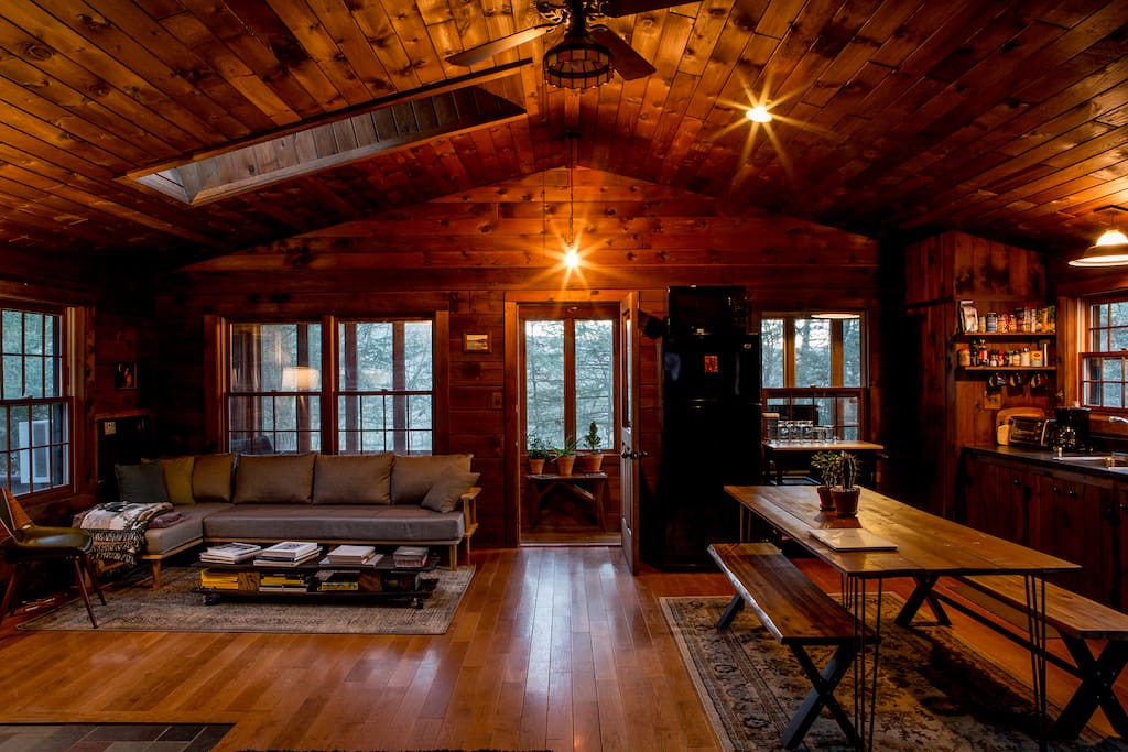 Living room/kitchen/solarium. Overview photo