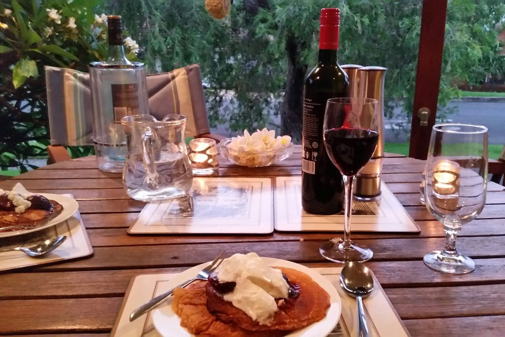 Join us on the verandah overlooking Wollongong