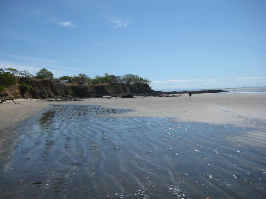 Look for shells, play in the sand, take out the boogie boards, go for a swim, take the floaties for a ride...