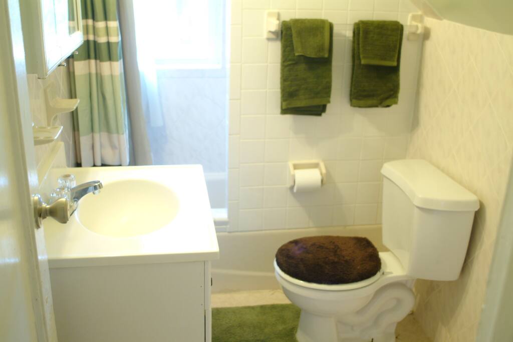 The bathroom