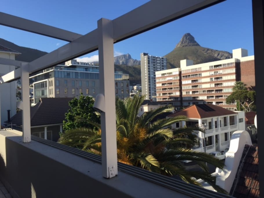 View of Table Mountain and Lions Head