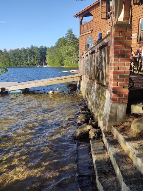 On the water Boathouse!