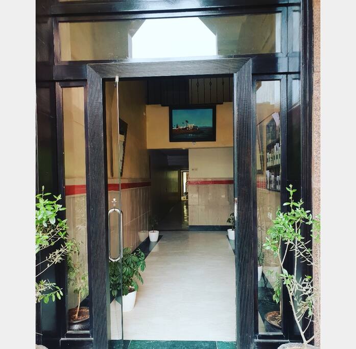 Entrée de l'immeuble