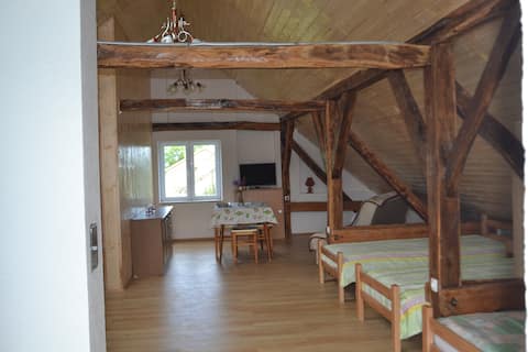 Maison Anka, Studio style dortoir 2 à 7 personnes.
