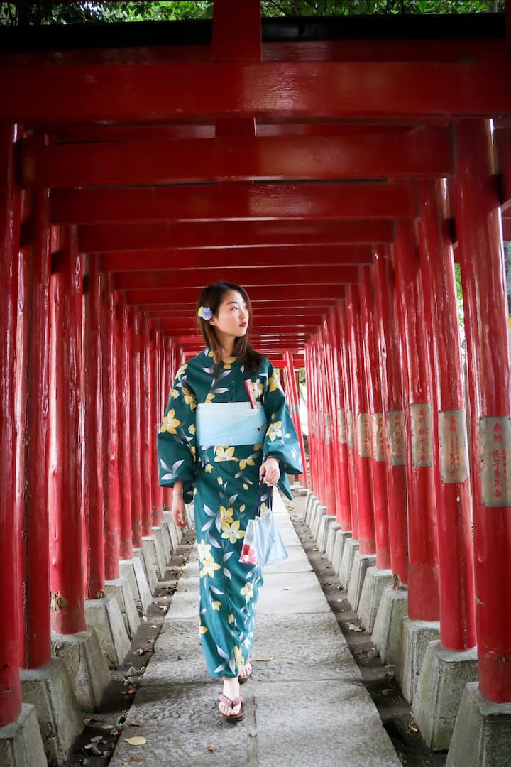東京で魅力的な着物の写真撮影 Airbnb 東京で魅力的な着物の写真撮影 Airbnb