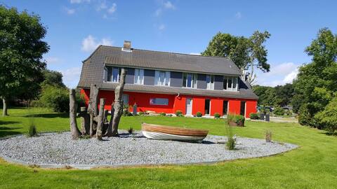 Vacation on a converted Resthof near the beach