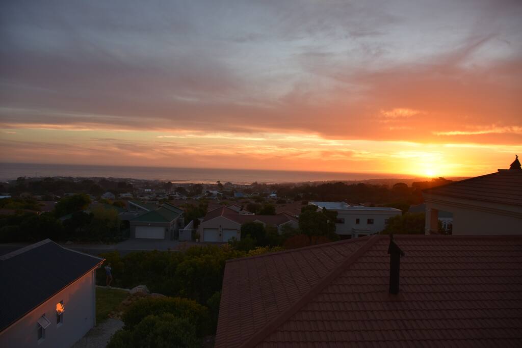 Sunset sea view