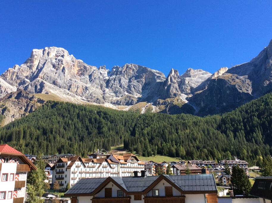 Vista dal balcone