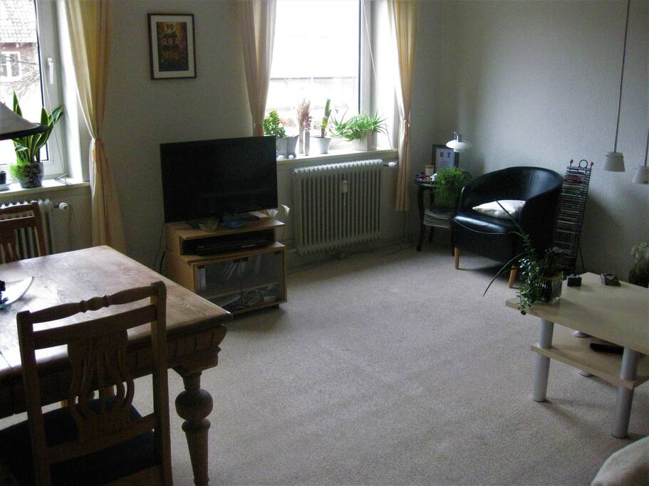 Space on the floor for ekstra guests