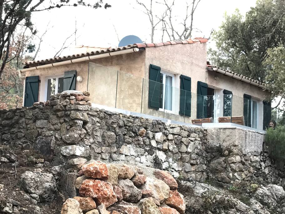 House in winter