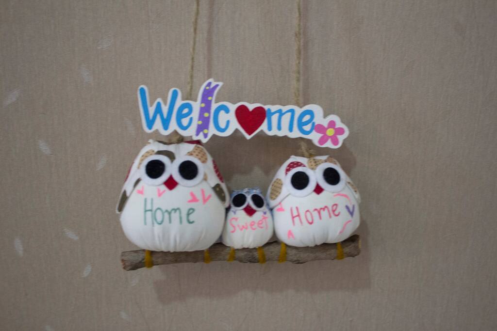 Welcome to Our Home sweet Home