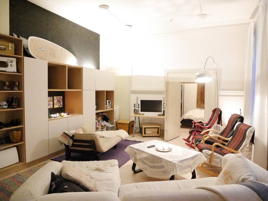 Tv and stereo system