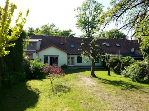 Popular Airbnb listing: Historic townhouse with large garden in Rheinsberg