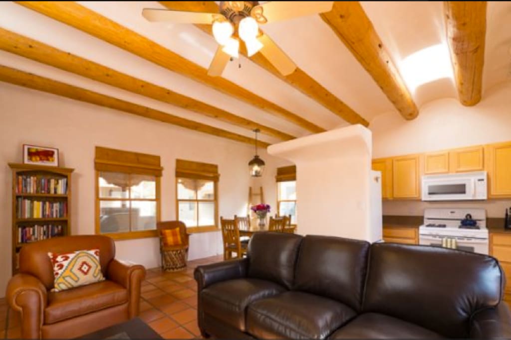 Living room with sofa bed