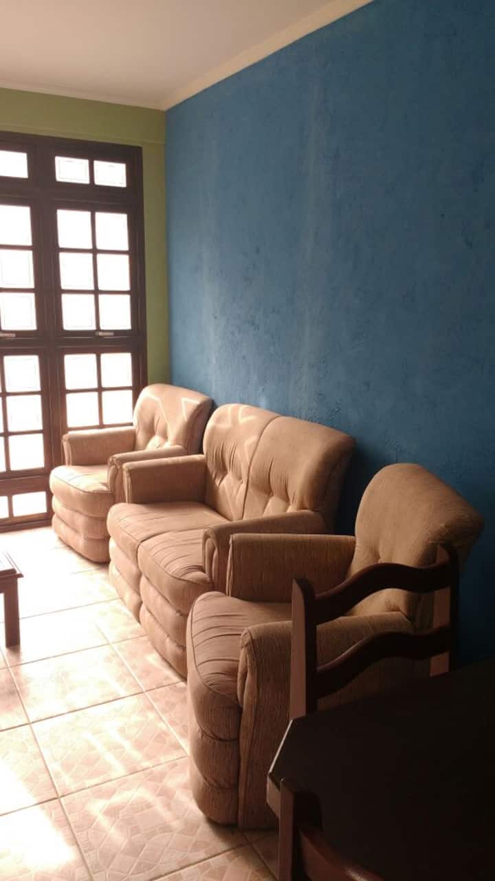 sala com sofás
