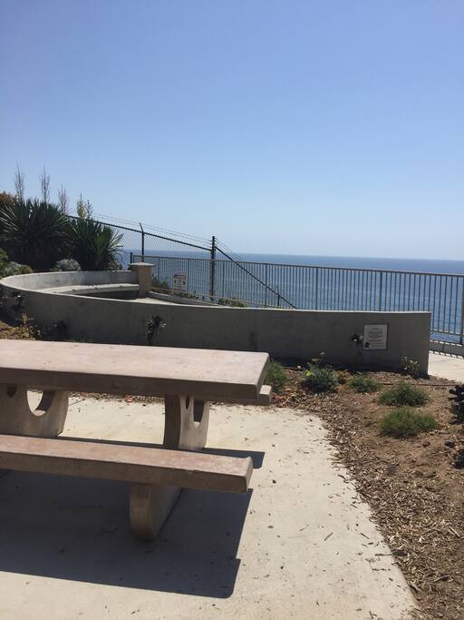 View park right outside back gate, a great place to eat dinner and watch sunsets!