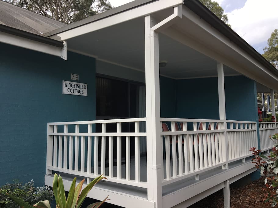 Front of cottage