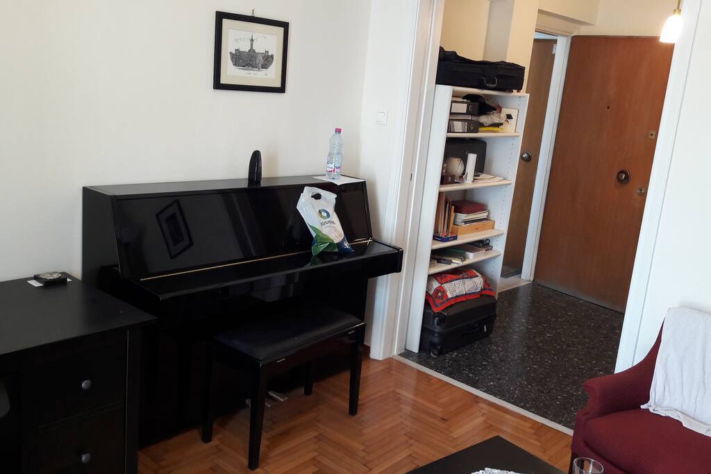 Living room and hall