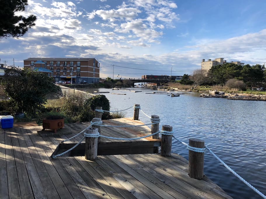 Dock looking West