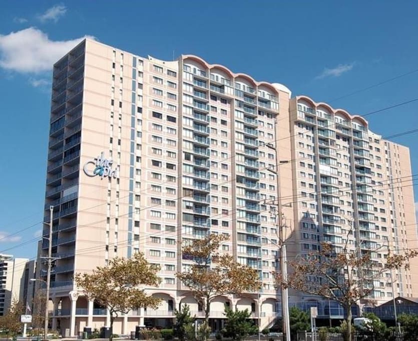 Ocean front building