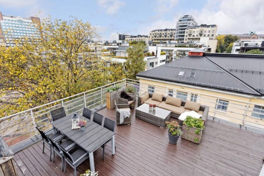 Rooftop terrace