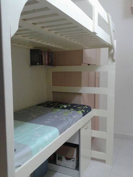 Bunk bed set up