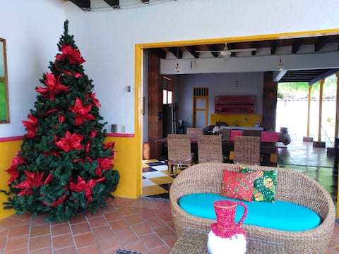 Successful Airbnb property: Cauca Viejo, Las Mañanitas, surrounded by nature in Jericó