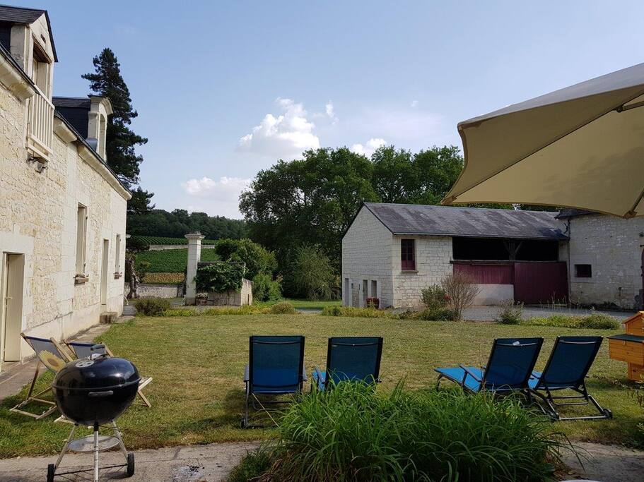 Courtyard outside