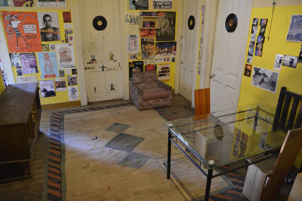 Living room. Lugar de uso común.