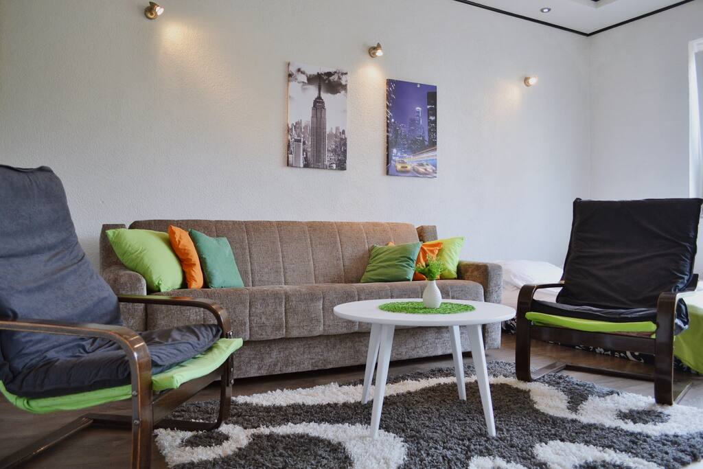 Living Room, Bedrom