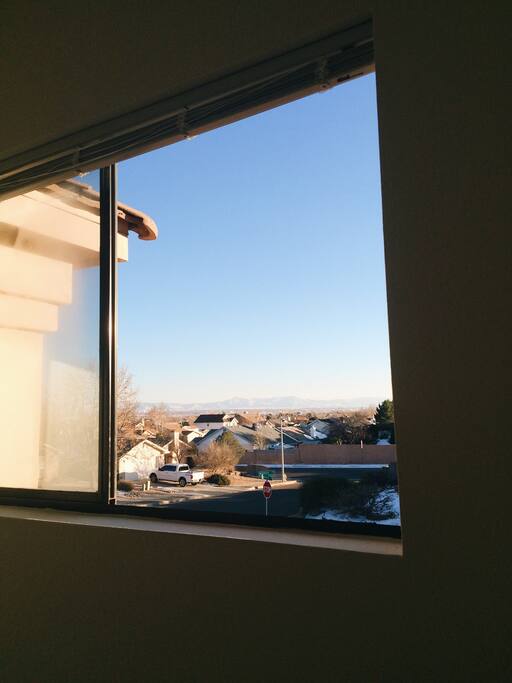 Mountain View From The Guest Bedroom