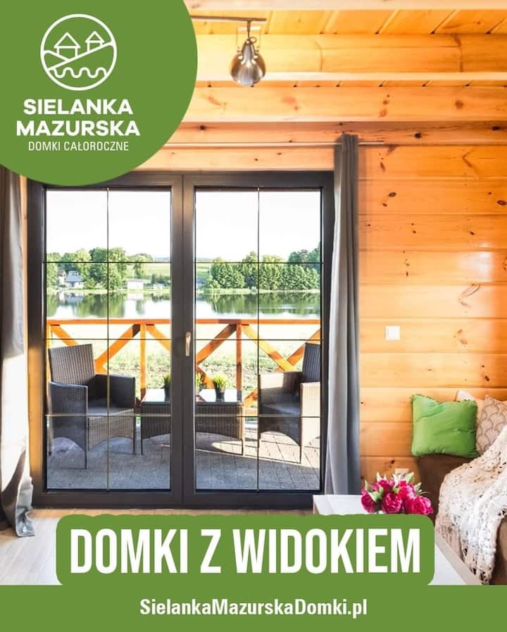 Uroczy Domek Drewniany Nad Samym Jeziorem/jacuzzi - Mazury