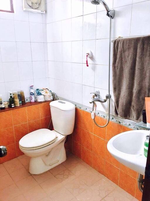 Shared bathroom facility