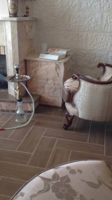 Shisha smoking area