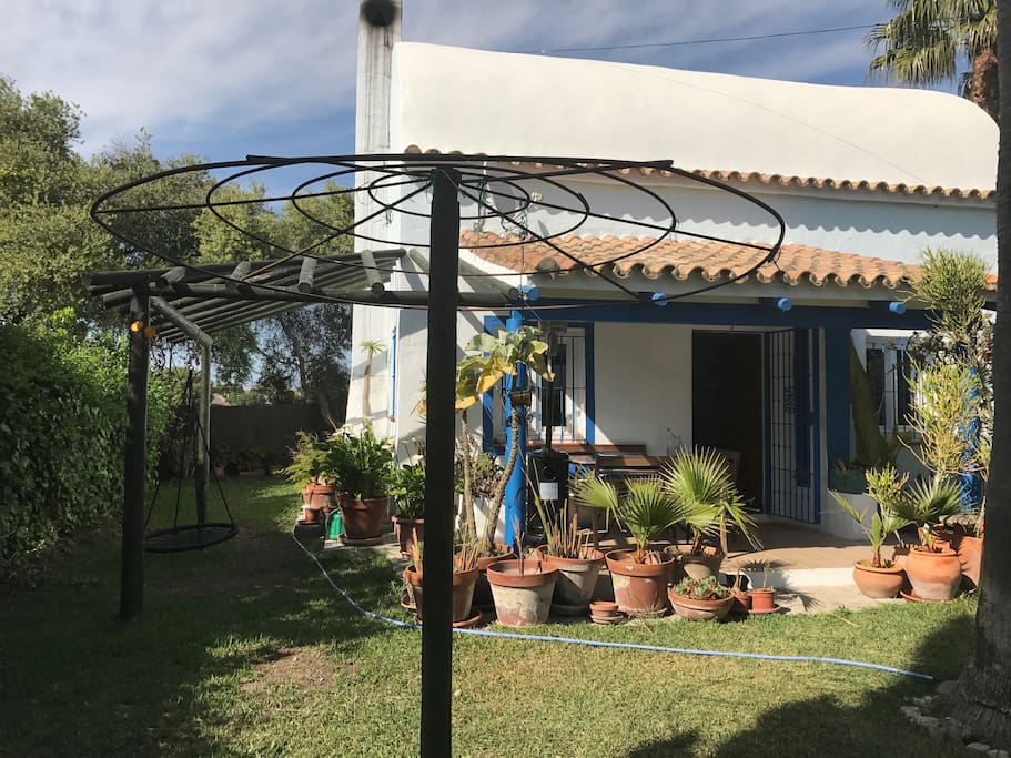 foto de terraza en invierno