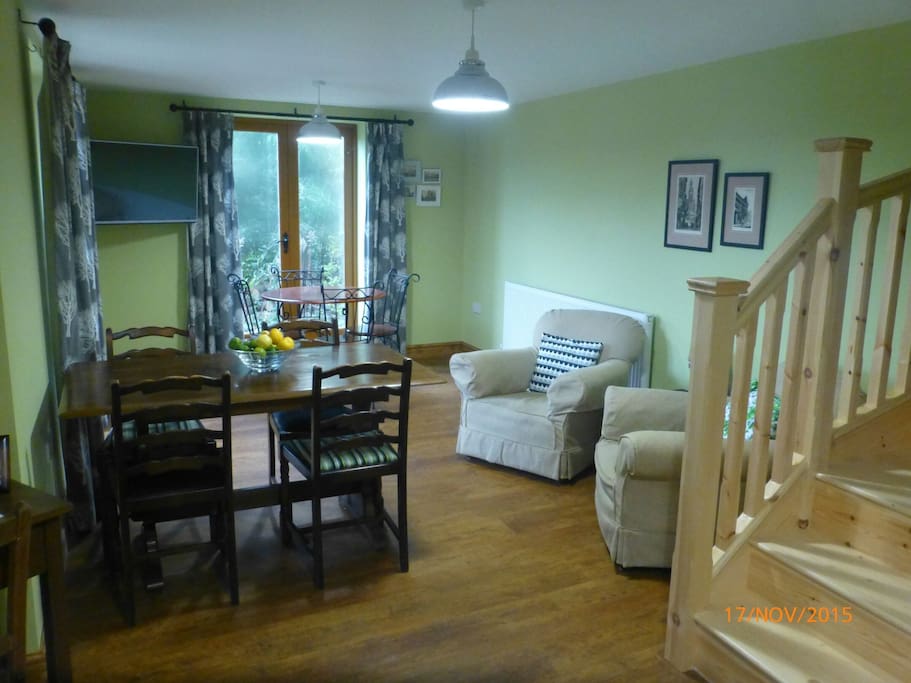 Our spacious breakfast room